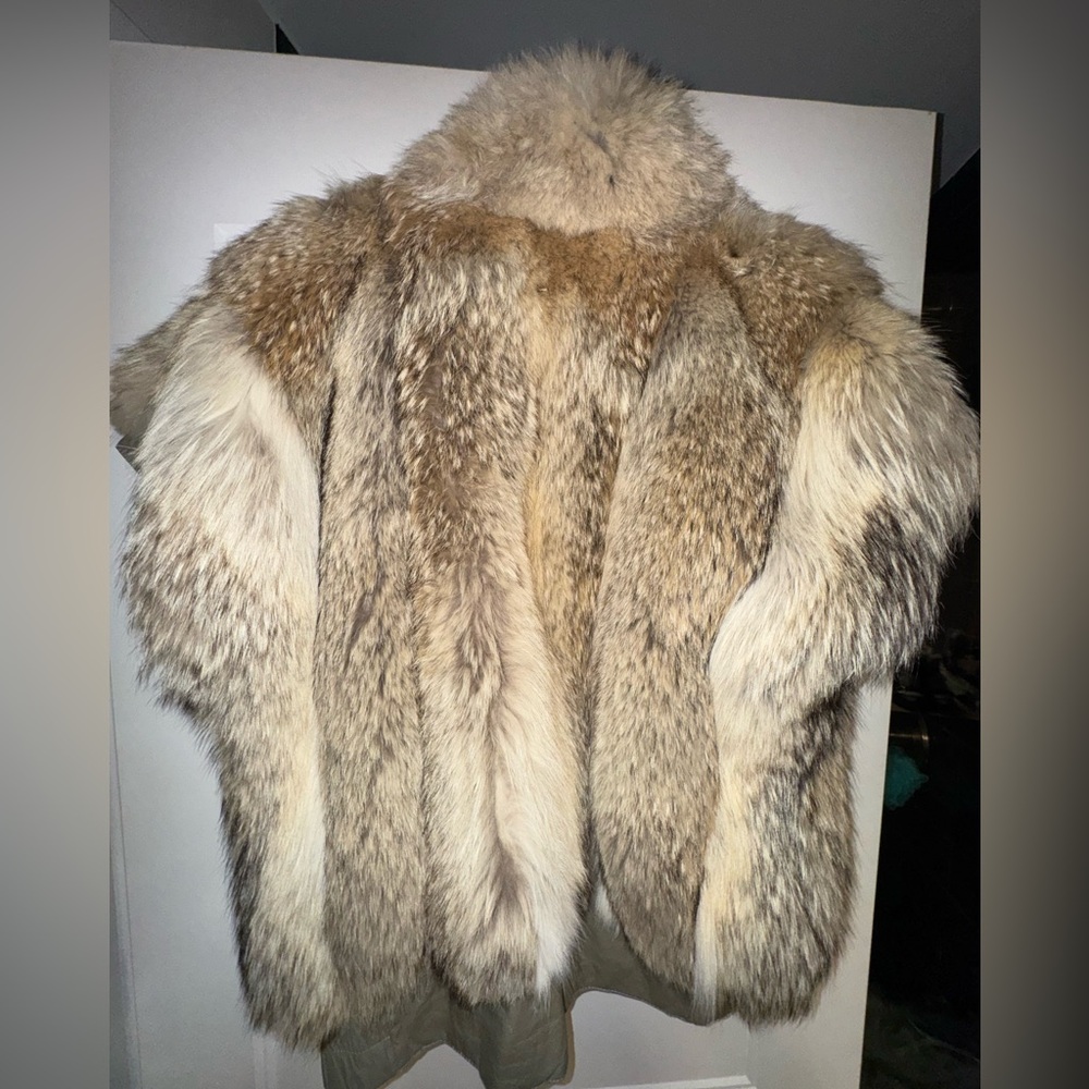 Vintage Coyote Fur vest